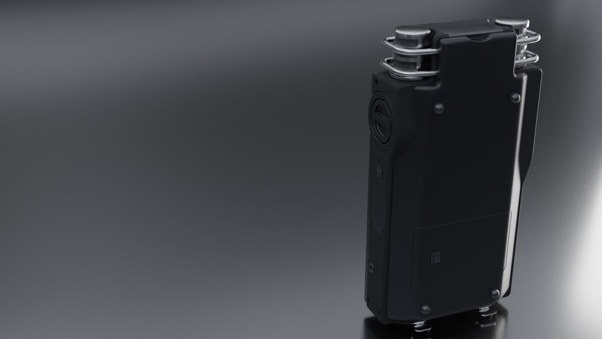Audio Recorder — top mic detail