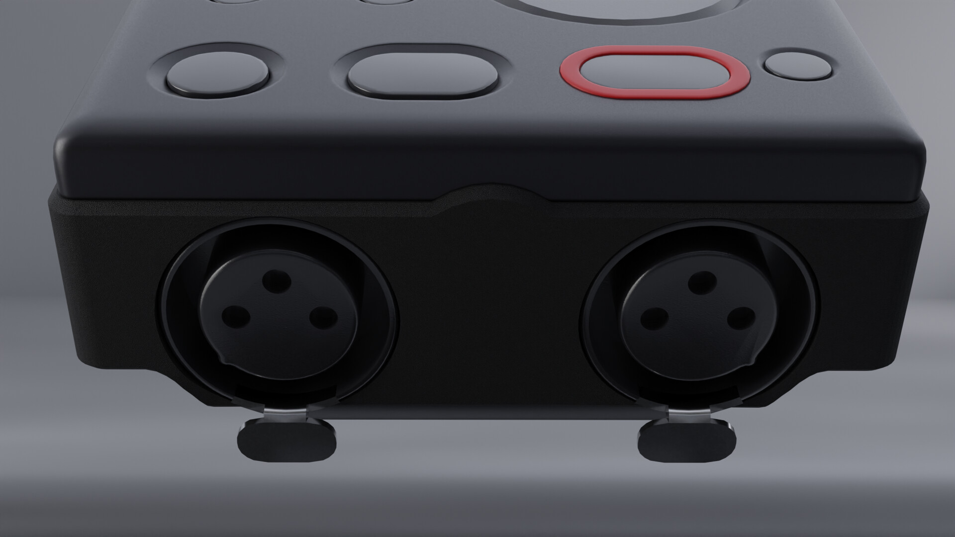 Audio Recorder — front view render
