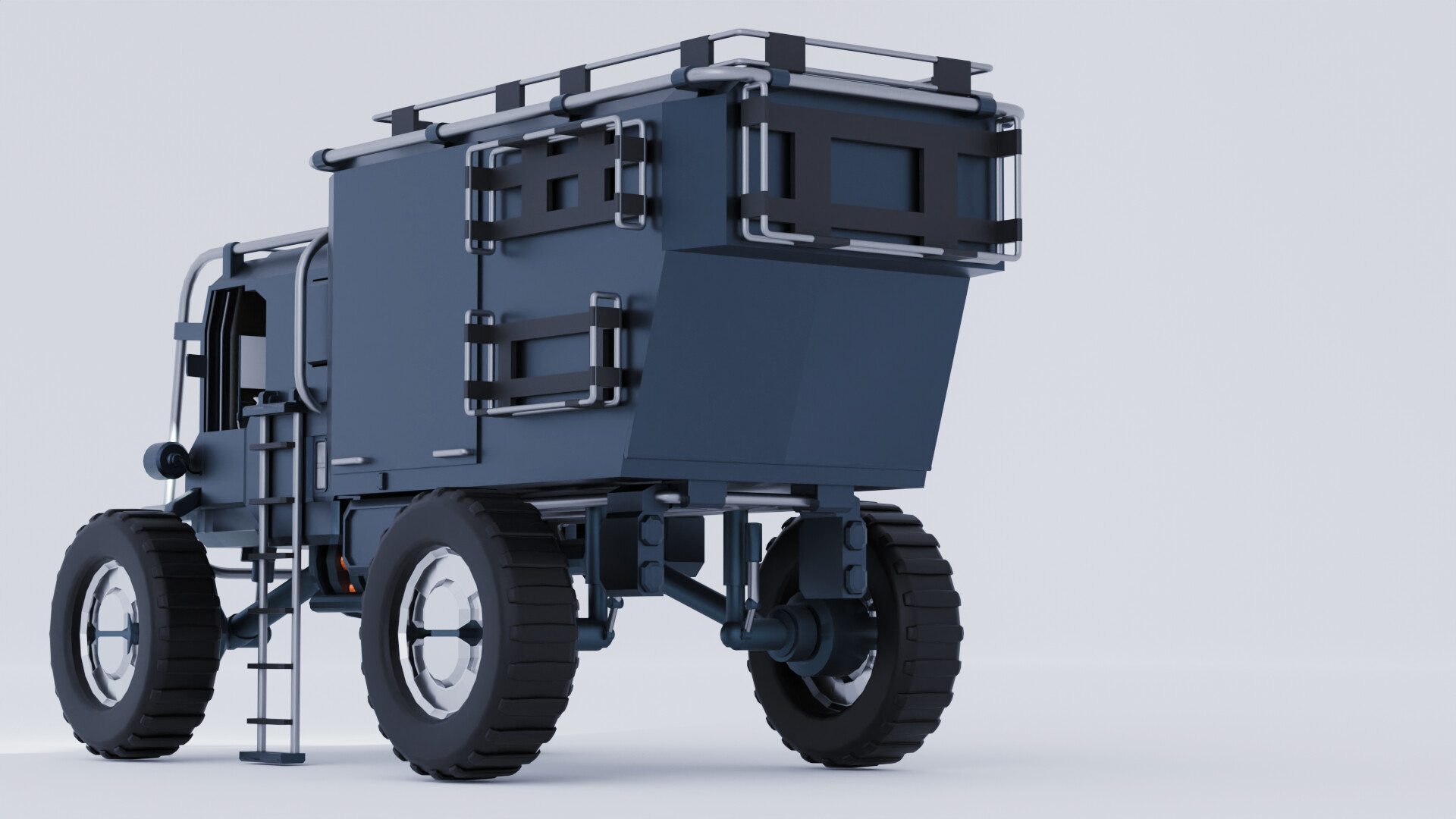 Concept Transport Truck — front render